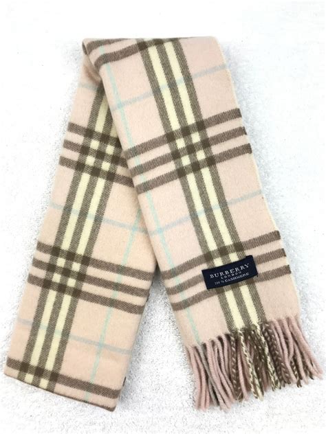 real burberry scarf